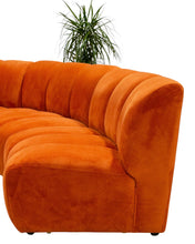 Load image into Gallery viewer, Burnt Orange Chic Circle Sofa
