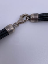 Load image into Gallery viewer, Modernist Choker with Sterling Oversized Pendant
