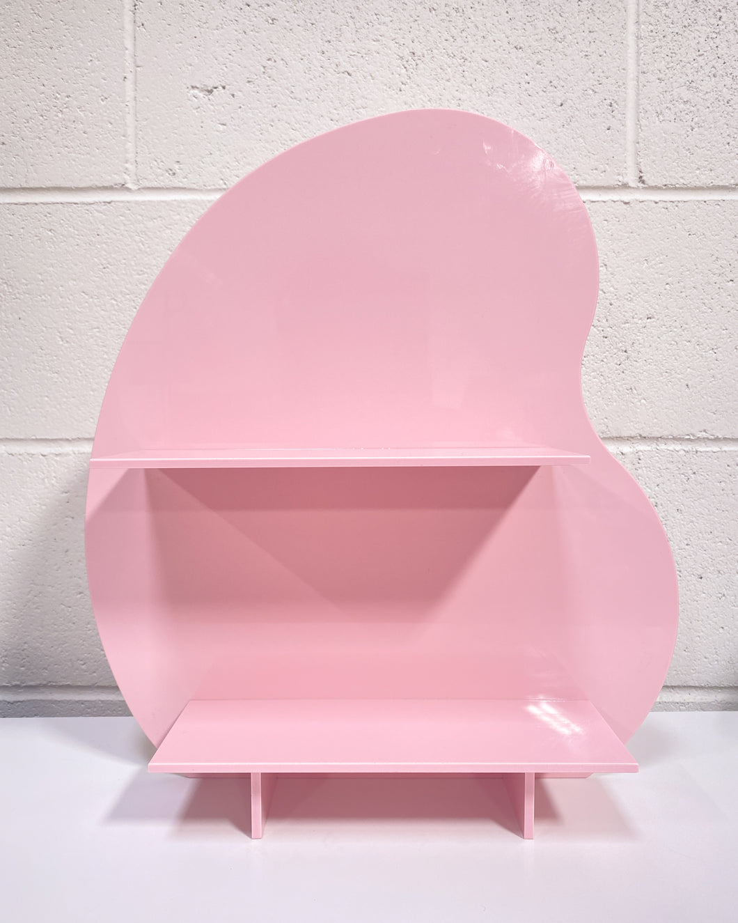 Pink Organic Shaped Mini Shelf