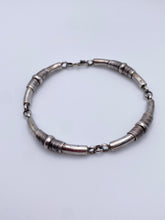 Load image into Gallery viewer, Unmarked Silver Modernist Bracelet
