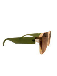 Fashionable Mauve and Peridot Green Sunnies