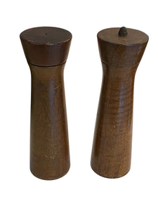 MCM Collectible Wood Salt and Pepper Shakers