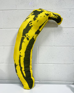 Warhol Banana Pillow