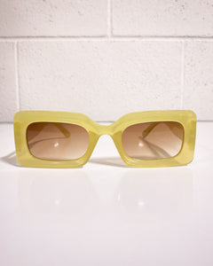 Avocado Green Sunglasses