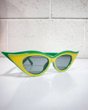 Load image into Gallery viewer, Two Tone Green Sunnies
