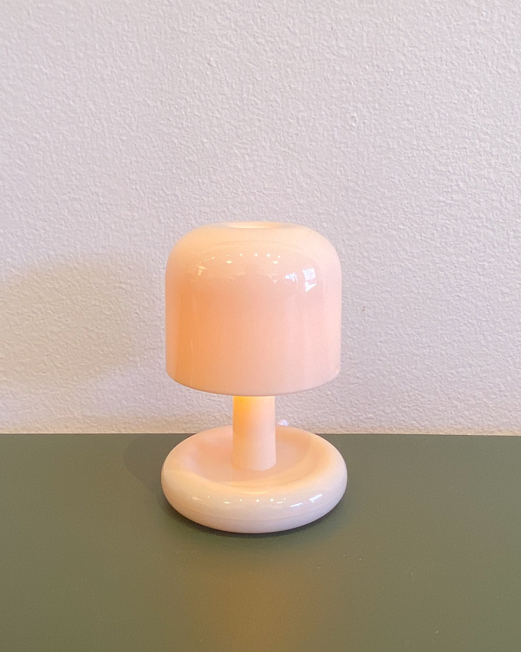 Itsy Bitsy Cream Mushroom LED Lamp