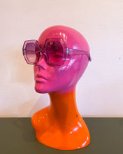 Load image into Gallery viewer, Purple Hexagonal Sunnies
