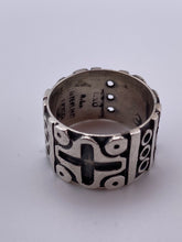 Load image into Gallery viewer, Mexican Modernist Sterling Ring
