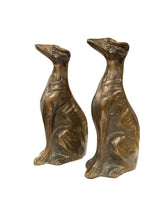 Load image into Gallery viewer, Pair of Bronze GreyHounds
