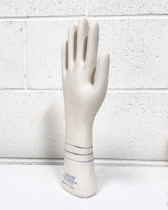 Vintage General Porcelain Glove Mold - Large
