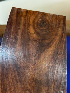Walnut Carved Vintage Big Ben Jewelry Box