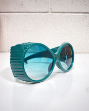 Load image into Gallery viewer, Ribbed Green Sunnies
