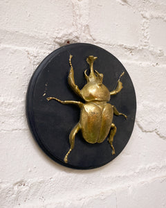 Gold Beetle Wall Hanging