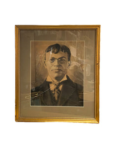 A Studious Man, Framed Photo