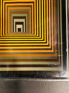 Heliogravure print on paper by Victor Vasarely (1908-1997)