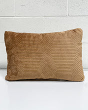 Load image into Gallery viewer, Small Rectangular Pillow in Gold Velvet
