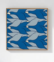 Load image into Gallery viewer, Bluebirds in flock
