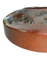 Load image into Gallery viewer, Red Oxide Floating Modernist vase
