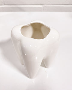 Mini Tooth Planter/Vase Toothbrush Holder