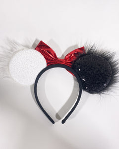 Mickey Mouse Cruella Ears