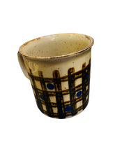 Load image into Gallery viewer, Otagari Abstract Blue and Brown Mug
