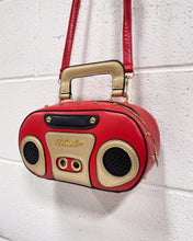 Load image into Gallery viewer, Old Fashion Red Radio Purse
