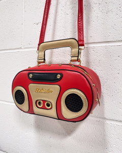 Old Fashion Red Radio Purse