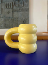Load image into Gallery viewer, Yellow Chunky Tire Mug
