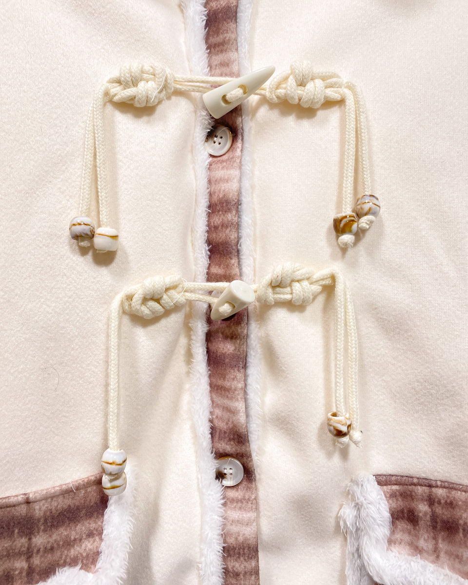 Lightweight Cream Jacket with Toggle Buttons (4) – Sunbeam Vintage
