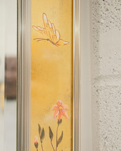 Gold Hand Painted Mirror