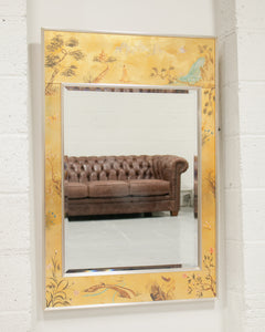 Gold Hand Painted Mirror