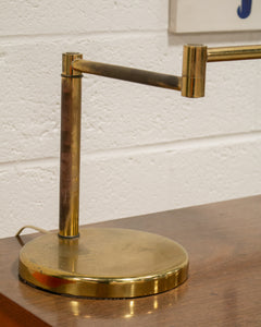 Gold Scone Lamp