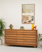 Load image into Gallery viewer, 9 Drawer Honey Dresser
