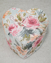 Load image into Gallery viewer, Heart Vintage Floral Ottoman
