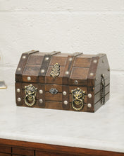 Load image into Gallery viewer, Vintage Treasure Chest Trinket Box
