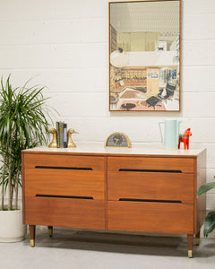 White Top Dresser