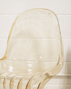 Amber Acrylic Chair