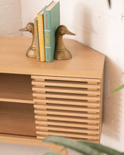 Load image into Gallery viewer, Lawford Blond Slat Corner Cabinet
