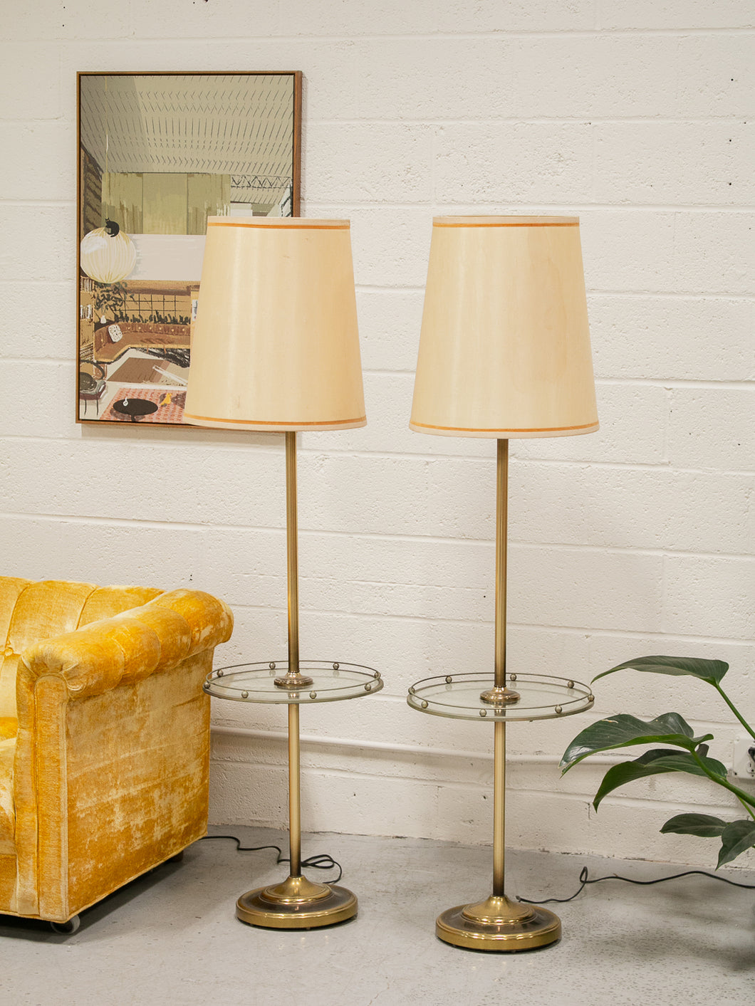 Brass Floor Lamp