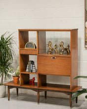 Load image into Gallery viewer, Vintage Walnut Hutch
