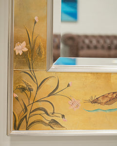 Gold Hand Painted Mirror
