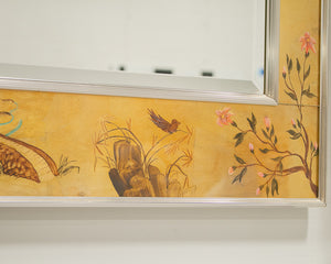 Gold Hand Painted Mirror
