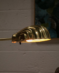 Brass Shell Floor Lamp