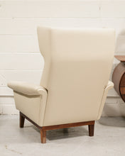 Load image into Gallery viewer, Danish Modern Vintage Wingback Chair
