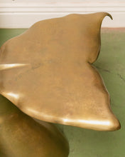 Load image into Gallery viewer, Gold Whale Tail Side Table
