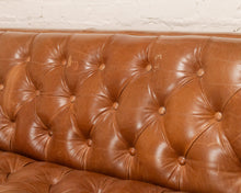 Load image into Gallery viewer, 12 Foot Leather Tufted Sofa
