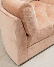 Load image into Gallery viewer, Prima Corner Wedge and Chaise in Belmont Rose

