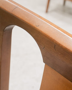 Walnut Set of 4 Chairs