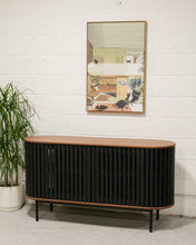 Load image into Gallery viewer, Johannesburg Buffet Credenza in Black &amp; Walnut
