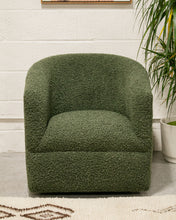 Load image into Gallery viewer, Olive Vintage Swivel Chair
